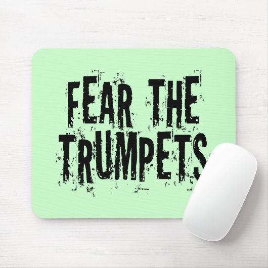 Lustige Furcht das Trompete-Geschenk Mousepad (Mit Mouse)
