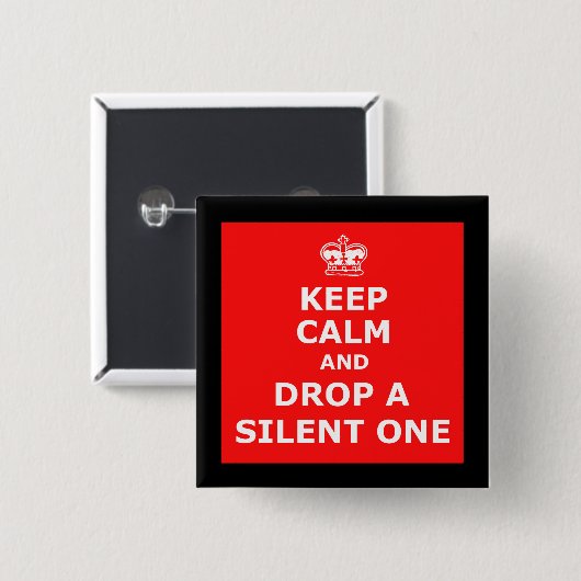 Lustige Furz Button (Vorne & Hinten)