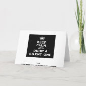 Lustige Furz Karte (Rückseite)