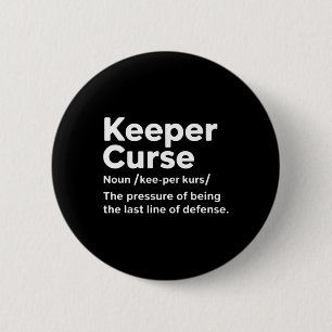 Lustige Fußball-Definition Fußballspieler Trainer Button