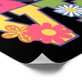 Lustige Fußball-Kunst für Frauen Mädchen Fußballsp Poster (Ecke)