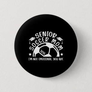 Lustige Fußball-Senior-Mutter 2026 Fußball-Senior- Button