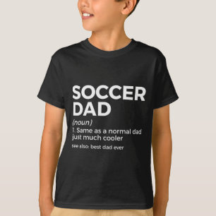 Lustige Fußball-Vater-Definition für Männer-Fußbal T-Shirt