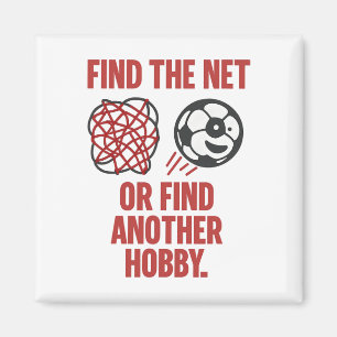 Lustige Fußball-Zitate Fußball-Fan Neuheit Finde d Magnet