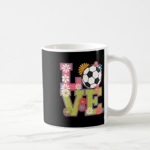 Lustige Fußballkunst für Frauen Mädchen Fußballspi Kaffeetasse