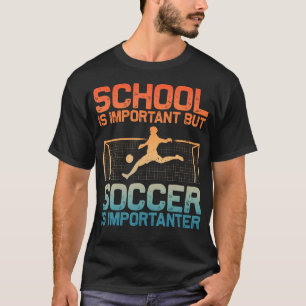 Lustige Fußballkunst für Jungen Mädchen Gag Fußbal T-Shirt