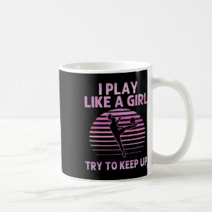 Lustige Fußballkunst für Mädchen Frauen Fußballfan Kaffeetasse
