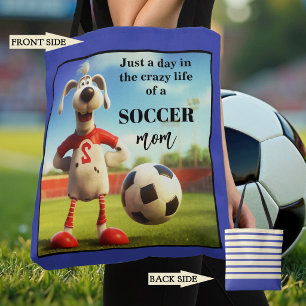 Lustige Fußballmutter Tasche