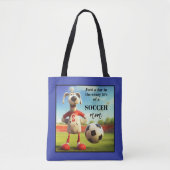 Lustige Fußballmutter Tasche (Vorderseite)