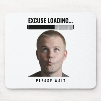 Lustige Gamer-Mauspad-Entschuldigung lädt Meme-Sch Mousepad