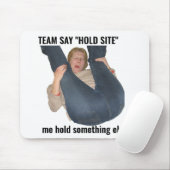 Lustige Gamer-Meme-Mauspad Halteposition Mousepad (Mit Mouse)