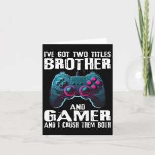 Lustige Gamersprüche für Jungen Teenager Kinder Vi Karte