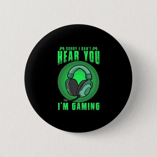 Lustige Gaming-Spieler Spiel-Controller Video-Gami Button (Vorderseite)