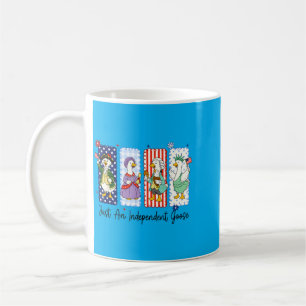Lustige Gans 4. Juli Patriotisch Usa Unabhängig Kaffeetasse