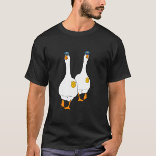 Lustige Gans Cool Polizei Gans Humorvolle Gans Lie T-Shirt
