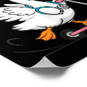 Lustige Gans Entbindungsstation Krankenschwester M Poster (Ecke)