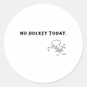 Lustige Gans Meme Kein Hockey Heute Geschenk Für H Runder Aufkleber