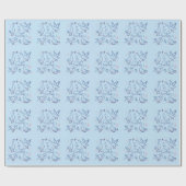 Lustige Gans-Muster Geschenkpapier (Flach)