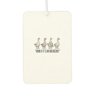 Lustige Gans Not-Hupen Vintage-Shirt-Design_1 Autolufterfrischer