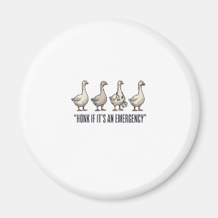Lustige Gans Not-Hupen Vintage-Shirt-Design_1 Magnet