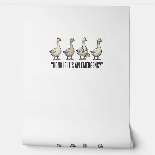 Lustige Gans Not-Hupen Vintage-Shirt-Design_1 Tapete