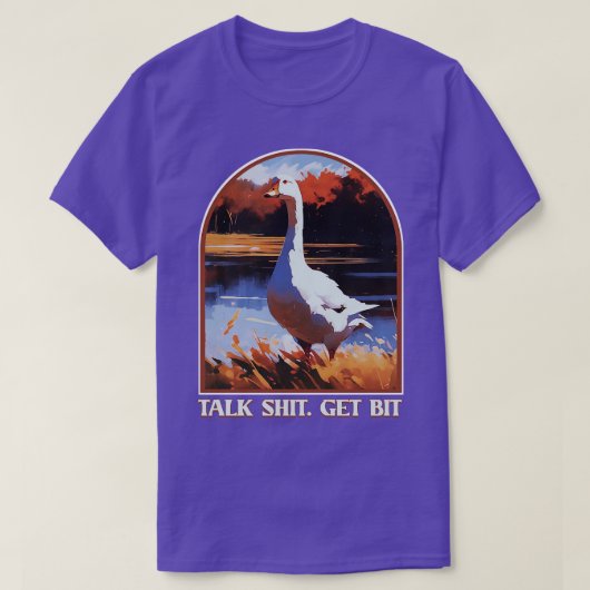 Lustige Gans T-Shirt (Design vorne)