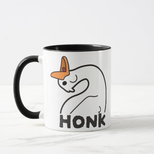 Lustige Gans Tasse (Links)