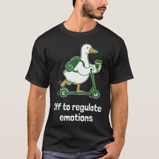 Lustige Gans-Therapie zur Regulierung T-Shirt