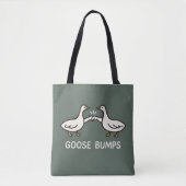 Lustige Gänsehaut Cartoon Tasche (Vorderseite)