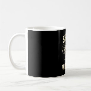 Lustige Garnelen Cajun Meeresfrüchte kochen Garnel Kaffeetasse