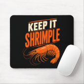 Lustige Garnelen Cajun-Meeresfrüchte  Mousepad (Mit Mouse)