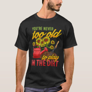 Lustige Gartenpflanzen Gärtner T-Shirt