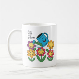 Lustige Gartentasse – „Ich habe meine Pflanzen nas Kaffeetasse