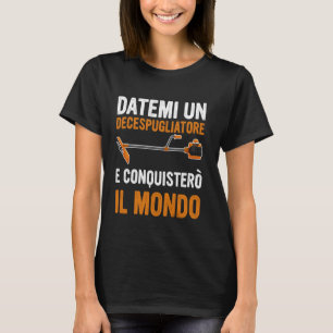 Lustige Gärtnerkleidung Bürstenschneider T-Shirt