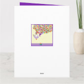 lustige Geburtskarte Karte (Rückseite)