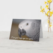 Lustige Geburtstags-Gruß-Karte Karte (Gelbe Blume)