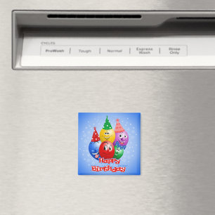 Lustige Geburtstagsballons, Magnet