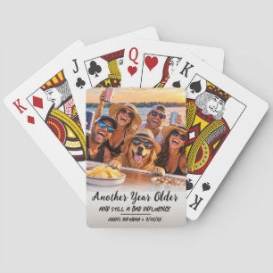 Lustige Geburtstagsfotos auf Bestellung Spielkarten