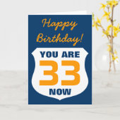 Lustige Geburtstagskarte für Jungen und Männer - Karte (Gelbe Blume)