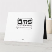 lustige Geburtstagskarte Karte (Rückseite)