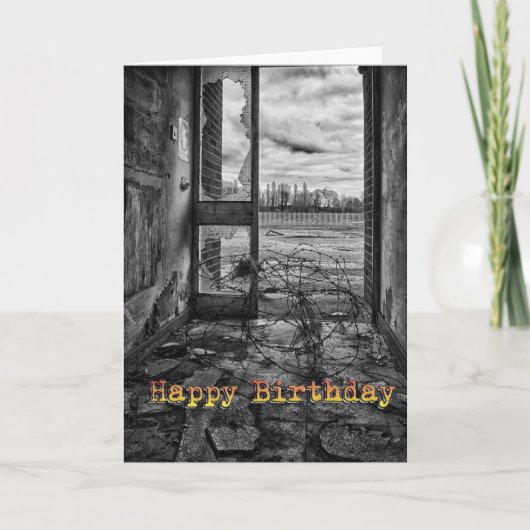 Lustige Geburtstagskarte Karte (Vorderseite)