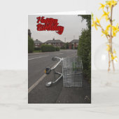 Lustige Geburtstagskarte Karte (Gelbe Blume)