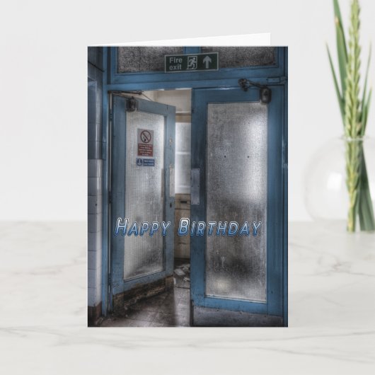 Lustige Geburtstagskarte Karte (Vorderseite)