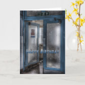 Lustige Geburtstagskarte Karte (Gelbe Blume)