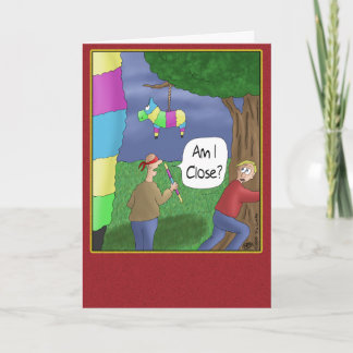 Lustige Geburtstagskarten: Ein großer Erfolg Karte