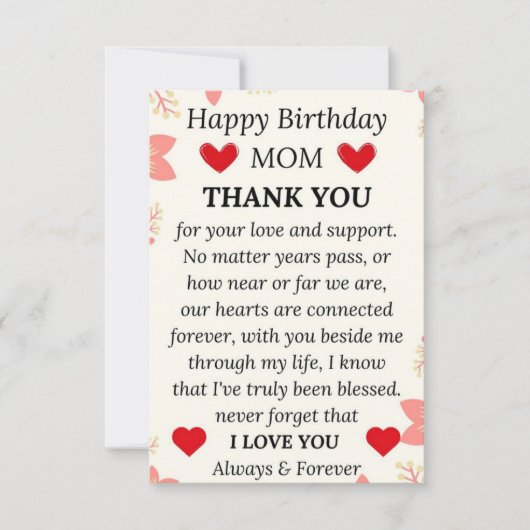 lustige Geburtstagskarten für Mama (Vorderseite)