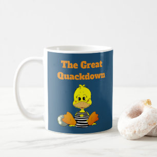 Lustige Gefängnisente The Great Quackdown Kaffeetasse