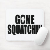 Lustige GEGANGENE SQUATCHIN Entwurf spezielle Mousepad (Mit Mouse)