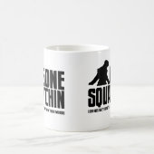 Lustige GEGANGENE SQUATCHIN Sasquatch Kaffee-Tasse Kaffeetasse (Mittel)