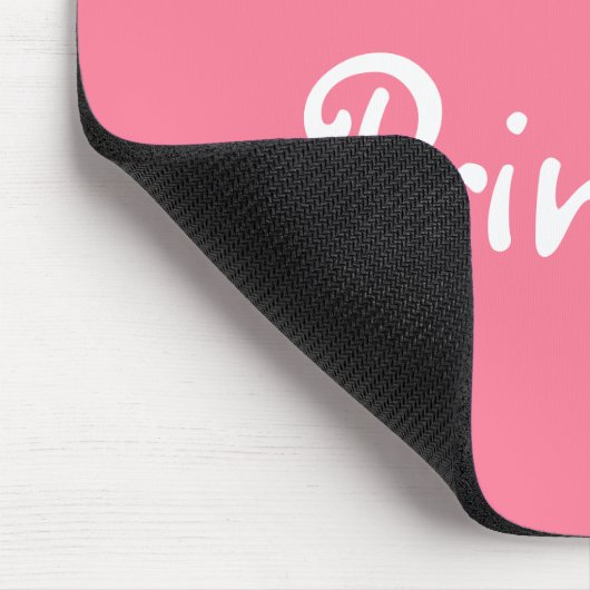 Lustige Gehaltsabrechnungsweiblicher Spitzname - Mousepad (Ecke)